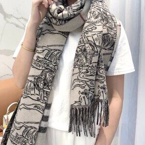 Burberry double-sided scarf